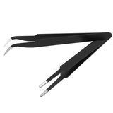 6pcs anti-static stainless steel tweezers set repair repair tool set anti-static hand tool set for model making