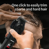 Barbershop special electric hairdresser silent metal body fast charging cordless set home personal care small appliances shave