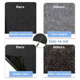 Garage Floor Mats Waterproof Under Absorbent Oil Pad Car Repair Maintenance Indoor Outdoor Washable Carpet for Motorbikes