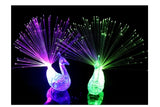 1PCS Luminous Peacock Decoration Open Light Toys Flash LED Lights Stars Shine In The Dark Kids Toys Glow In The Dark Kids Toy