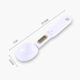 1Pc LCD Digital Measurement Adjustable Weighing Spoon Kitchen Scale Electronic Measuring Spoon Coffee Powder Scale Baking Scale