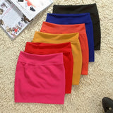 Black Micro Mini Skirts 2024 Summer Sexy Girls Skirts Casual Package Hip Above Knee Short Skirts Women Tight Office Party Female