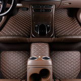 Universal Car Mats Waterproof PU Leather Auto Foot Pad Protector Automobile Interior Carpet Front Rear mats Set Car Floor Mats