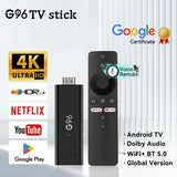 Android13.0 Mini 8K HDR10+ Smart TV Stick BT Voice Assistant AllwinnerH313 Quad Core Cortex A53 G96 ATV Media Player2GB16GB Q6