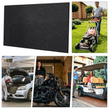 Garage Floor Mats Waterproof Under Absorbent Oil Pad Car Repair Maintenance Indoor Outdoor Washable Carpet for Motorbikes