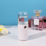 30ml Mini Humidifier Portable Rechargeable Small Wireless Nano Personal Face Sprayer Cool Mist Maker Fogger Humidifier