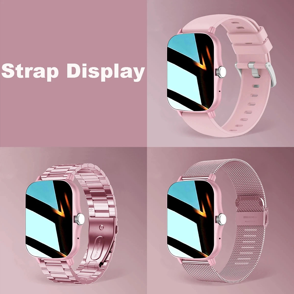 2024 New For Xiaomi Huawei Smart Watch Women Men Gifts Smartwatch Dial Calls BT Music Smartclock For Android IOS Fitness Tracker