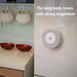 0.6W LED Night Light Wall Nights Lamp Wireless Rechargeable Touch Light With Magnetic Dimmable Baby Nursery Lamp For Kitchen