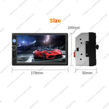 7 Inch HD Touch Screen Intelligent System Car Multimedia MP5 Player For Universal Support Back-up Camera SWC Mirror Link AUX-In