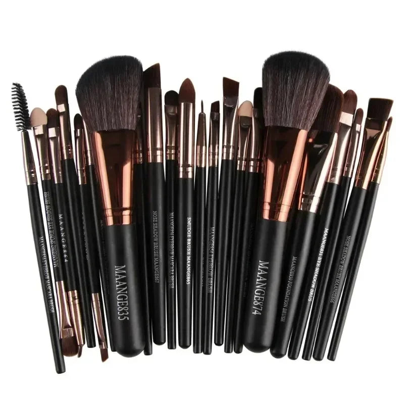 3/13/22pcs Professional Makeup Brushes Tools Set Make Up Brush Tools Kits for Eyeshadow Eyeliner Cosmetics Brushes Maquiagem