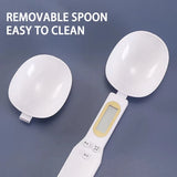 1Pc LCD Digital Measurement Adjustable Weighing Spoon Kitchen Scale Electronic Measuring Spoon Coffee Powder Scale Baking Scale