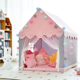 Children Play Tent Princess Castle House Child Room Cartoon Indoor Outdoor Playhouse Folding Decor Tent Toy Christmas Gift Girls