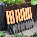 1Pc Stainless Steel Gardening Shovel Flower Planting Shovel Garden Wooden Handle Home garden tools Small Home Shovel Spade