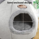 Cat House Cat Bed Pet Bed Soft Whole Washable Winter Pet Cushion Pet Cushion Cat Dog Rabbit Bed