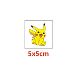 20Pcs/set Pokemon Pikachu Tattoo Stickers Cartoon Children's Temporary Tattoos Kids Girl Art Tattoos Birthday Gift