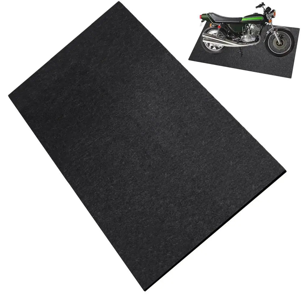 Garage Floor Mats Waterproof Under Absorbent Oil Pad Car Repair Maintenance Indoor Outdoor Washable Carpet for Motorbikes