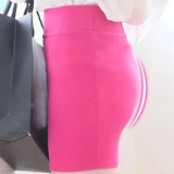 Black Micro Mini Skirts 2024 Summer Sexy Girls Skirts Casual Package Hip Above Knee Short Skirts Women Tight Office Party Female